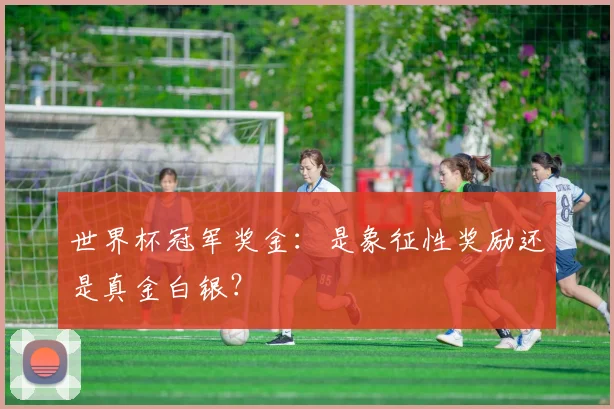 世界杯冠军奖金：是象征性奖励还是真金白银？